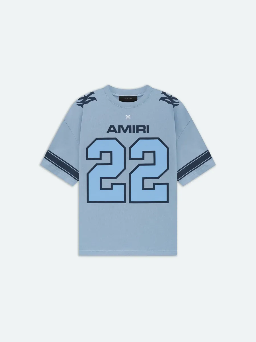 22 SKATER TEE - BLUE