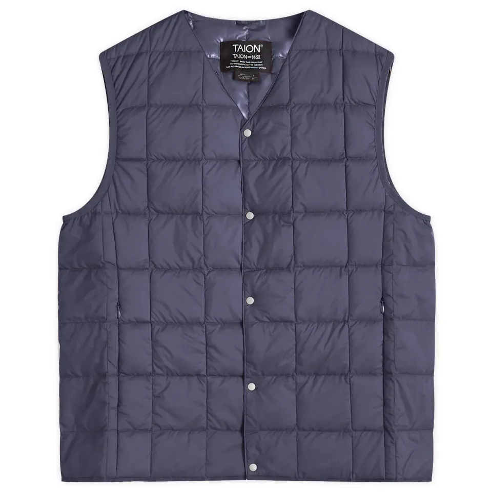 V-Neck Down Vest