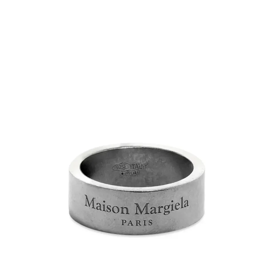 Text Logo Band Ring