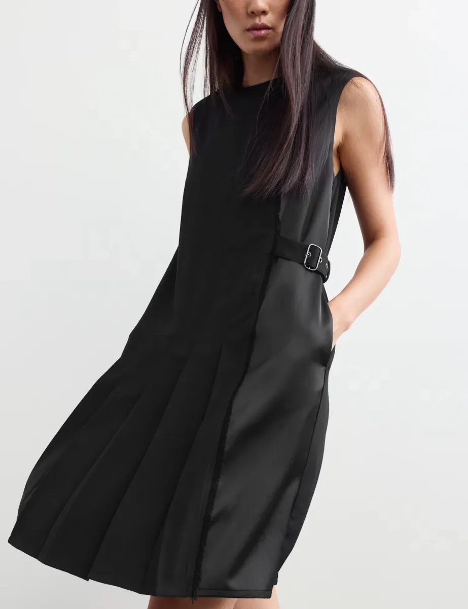 Short Kilt Dress Black