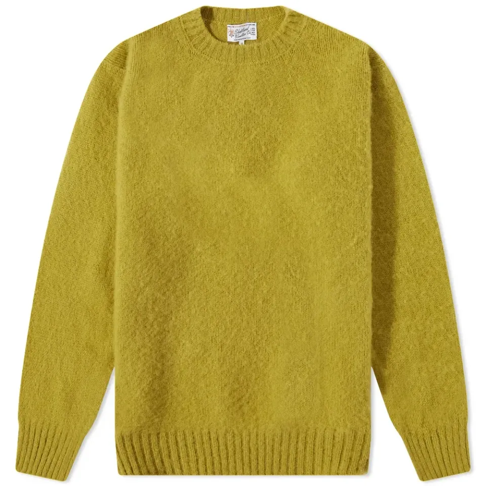 Shetland Woollen Co. Shaggy Crew Knit