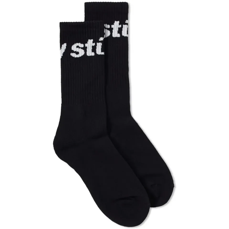 Jacquard Logo Sock