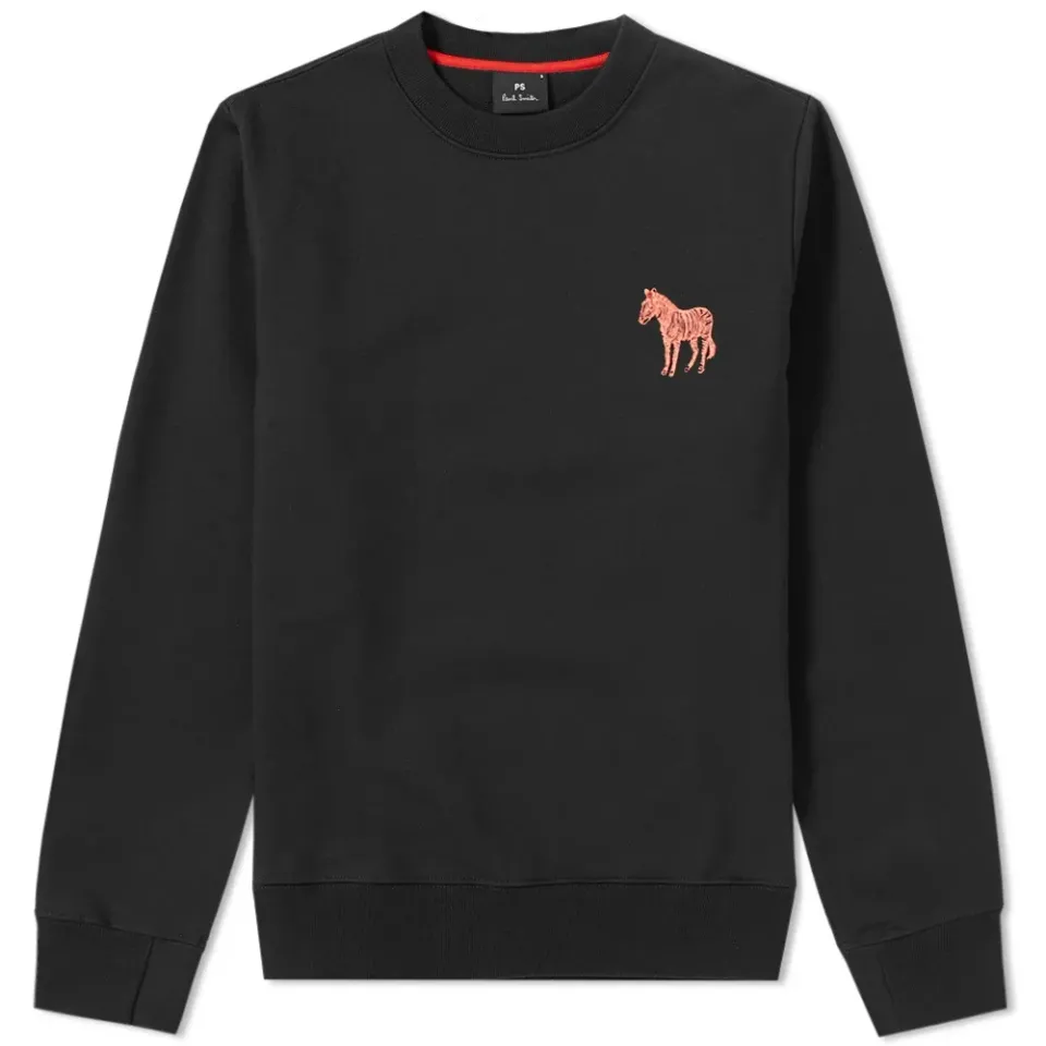 Embroidered Zebra Sweat