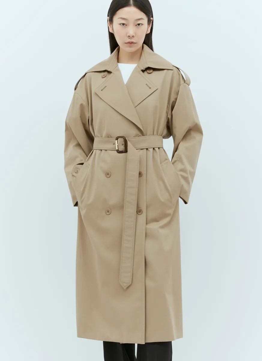 Double-Breasted Trench Coat