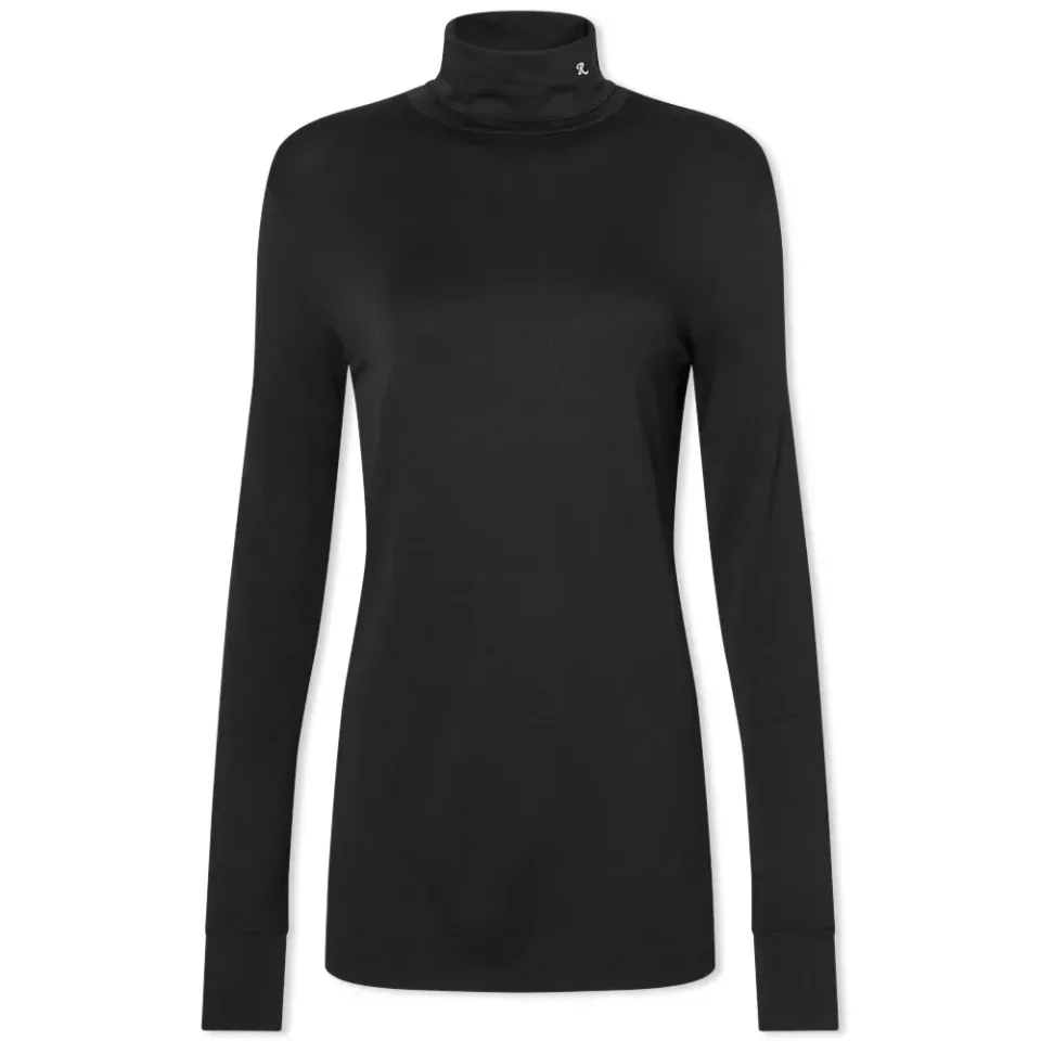 Ribbed Roll Neck