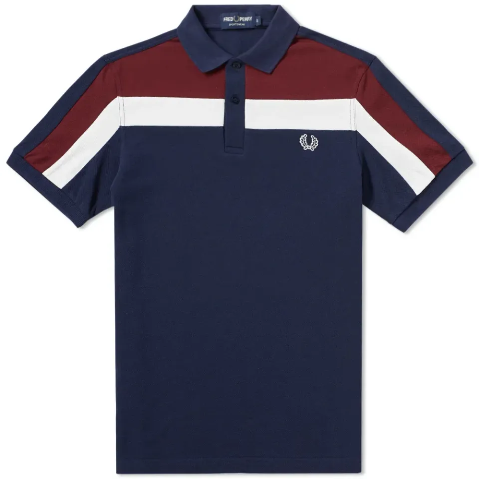 Fred Perry Colour Block Pique Polo