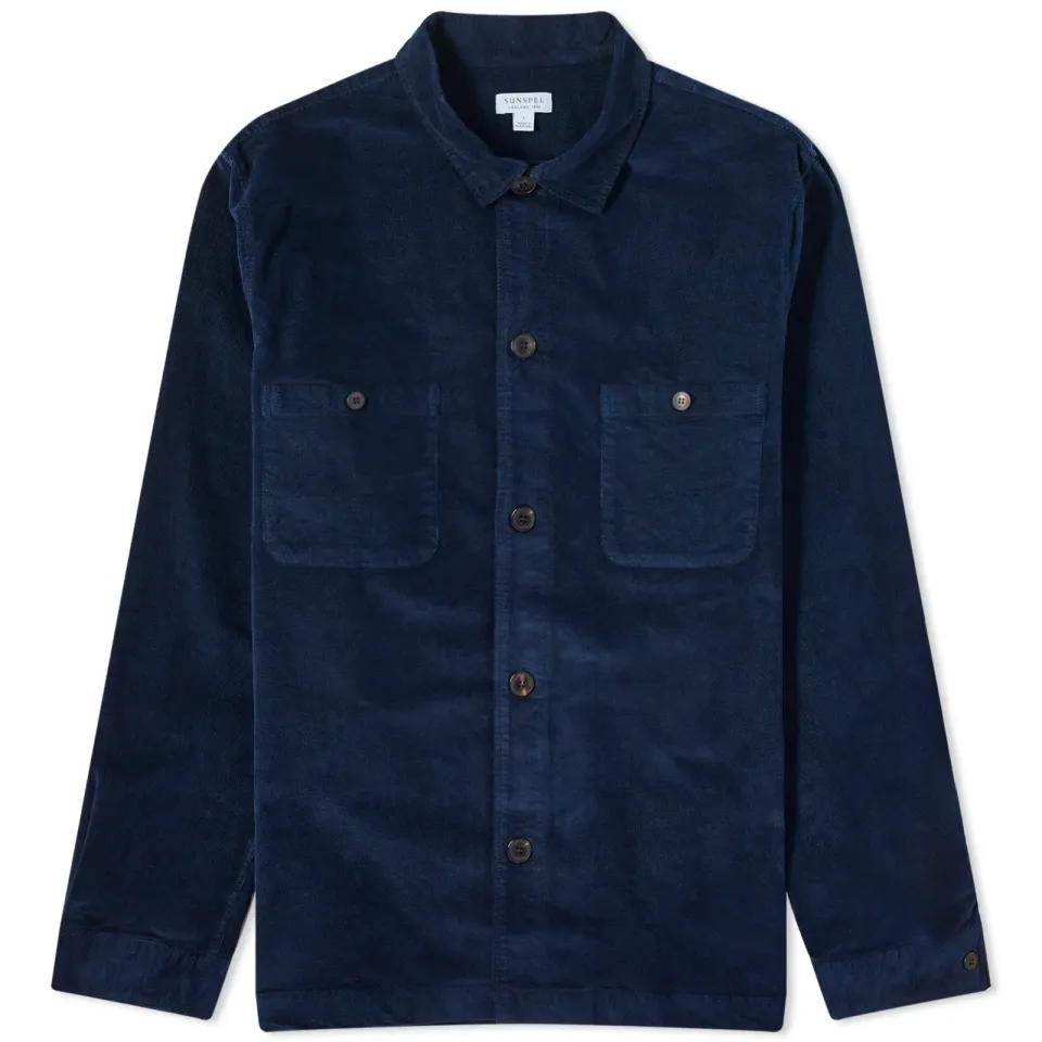 Cellular Cord Overshirt