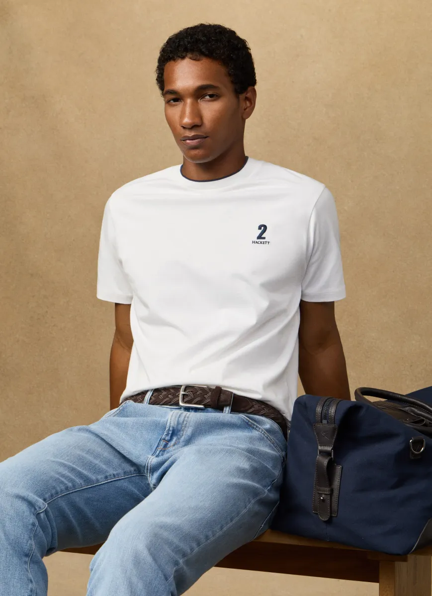 Classic Fit Short Sleeve Number T-Shirt