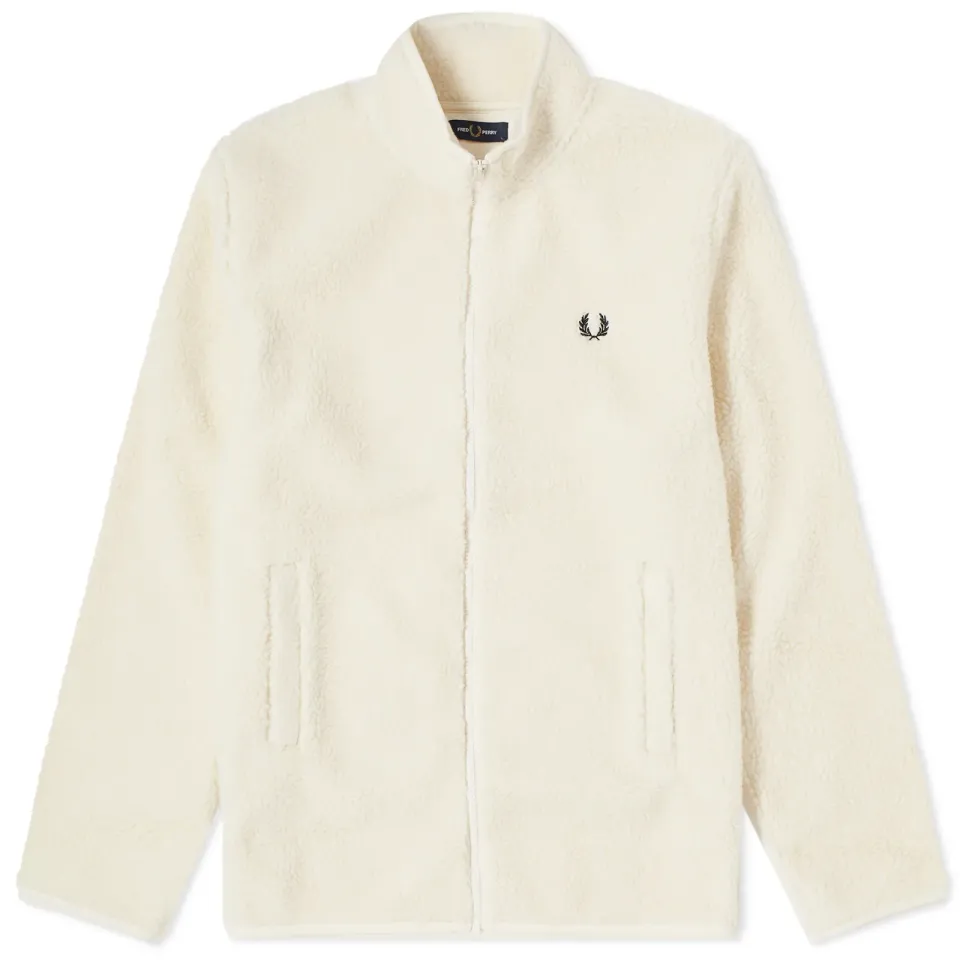 Zip Through Borg Fleece