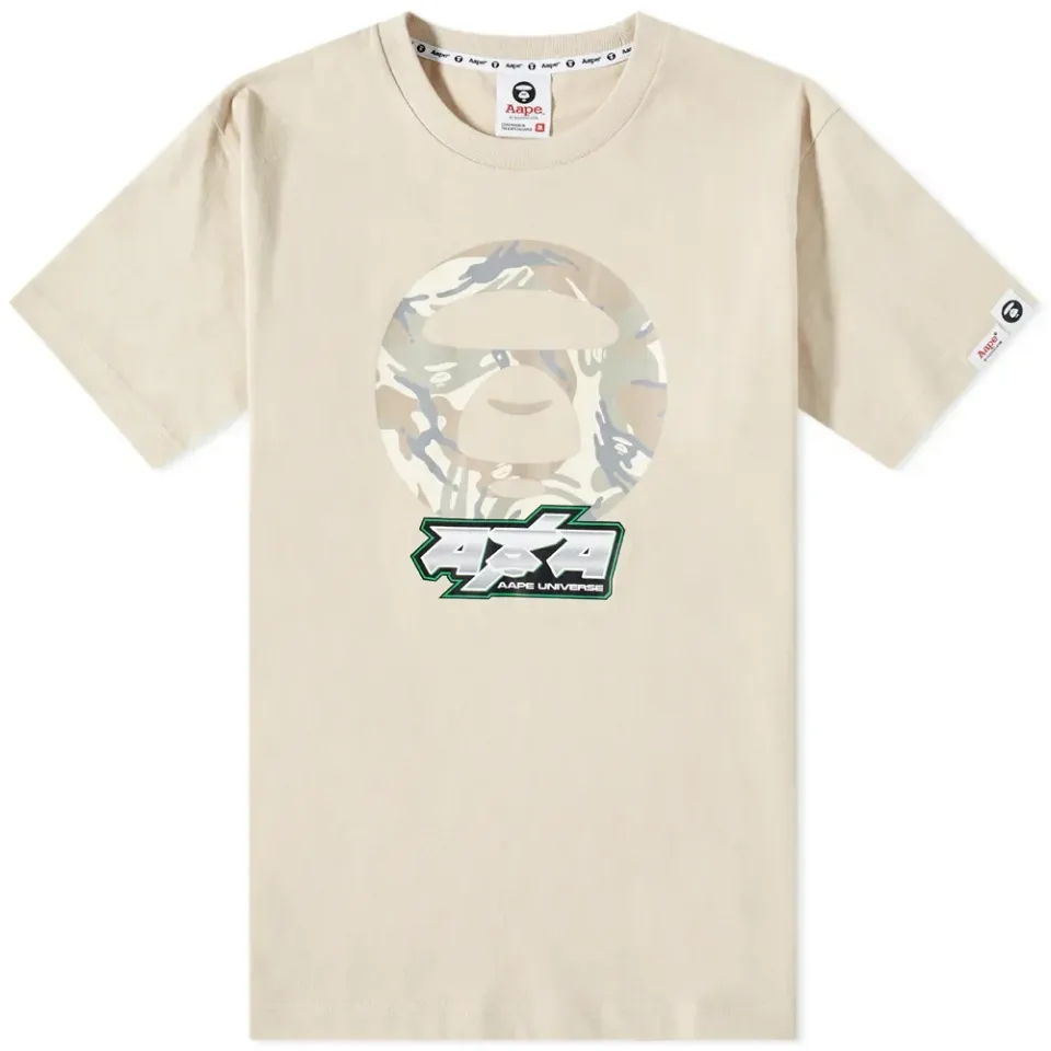 AAPE Camo Rock Climber Tee