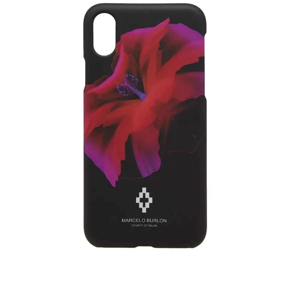 Red Flower iPhone X Case