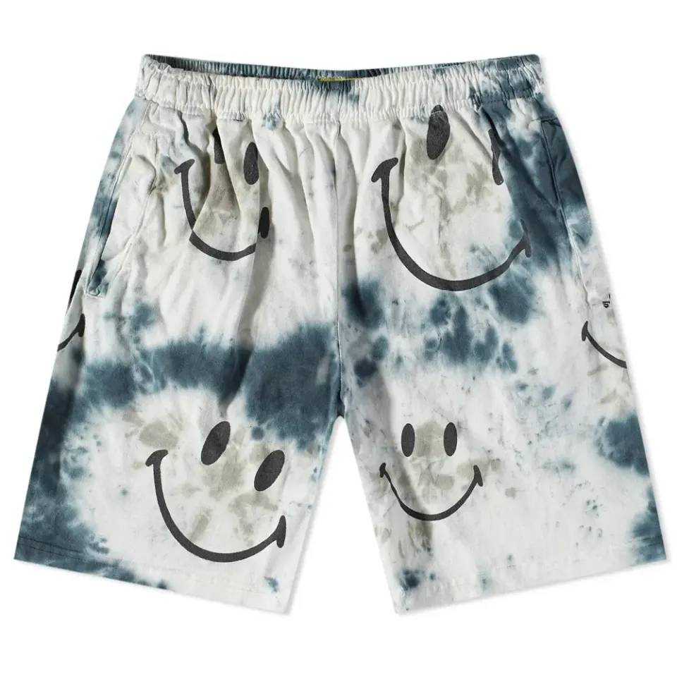Smiley Shibori Dye Shorts
