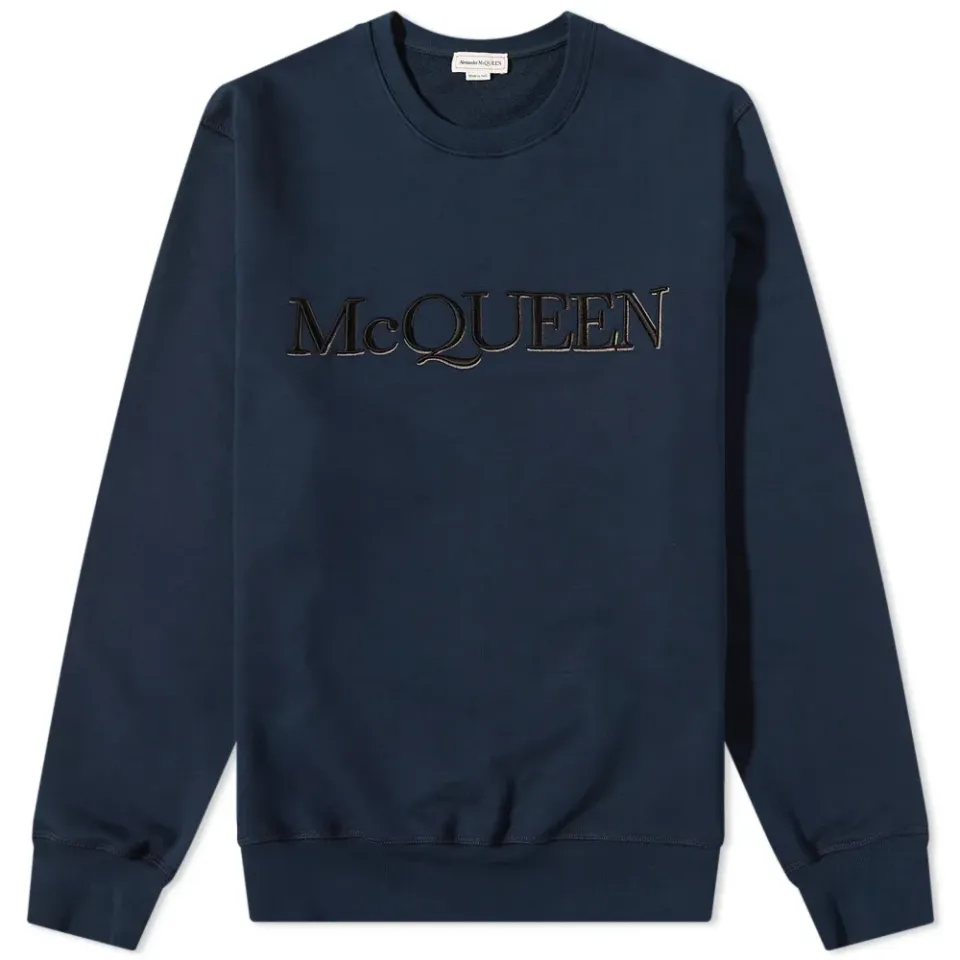 Embroidered Logo Crew Sweat