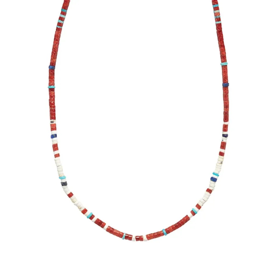 Tube Stone Necklace