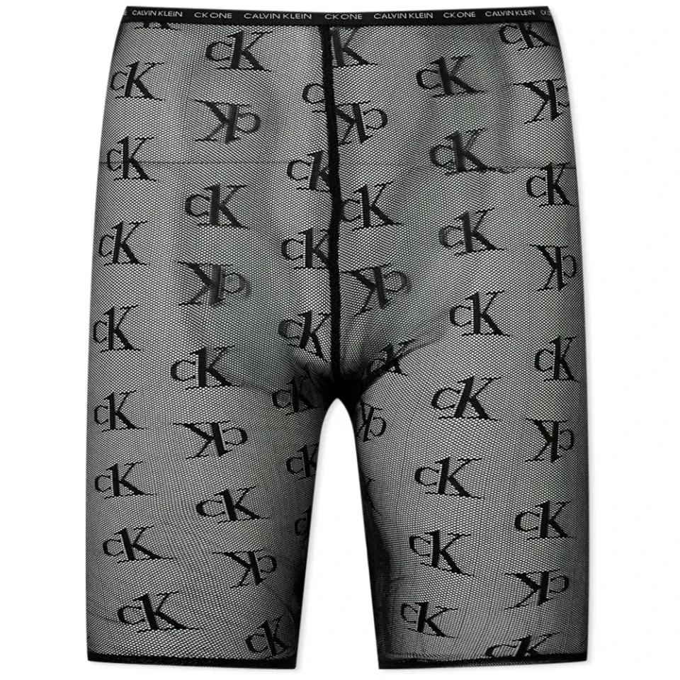 Mesh Logo Biker Short