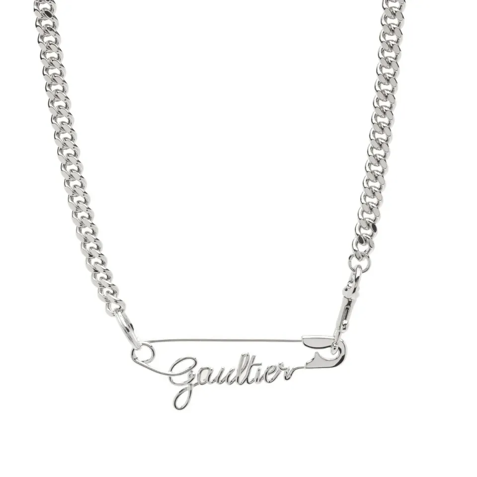 Safety Pin Necklace