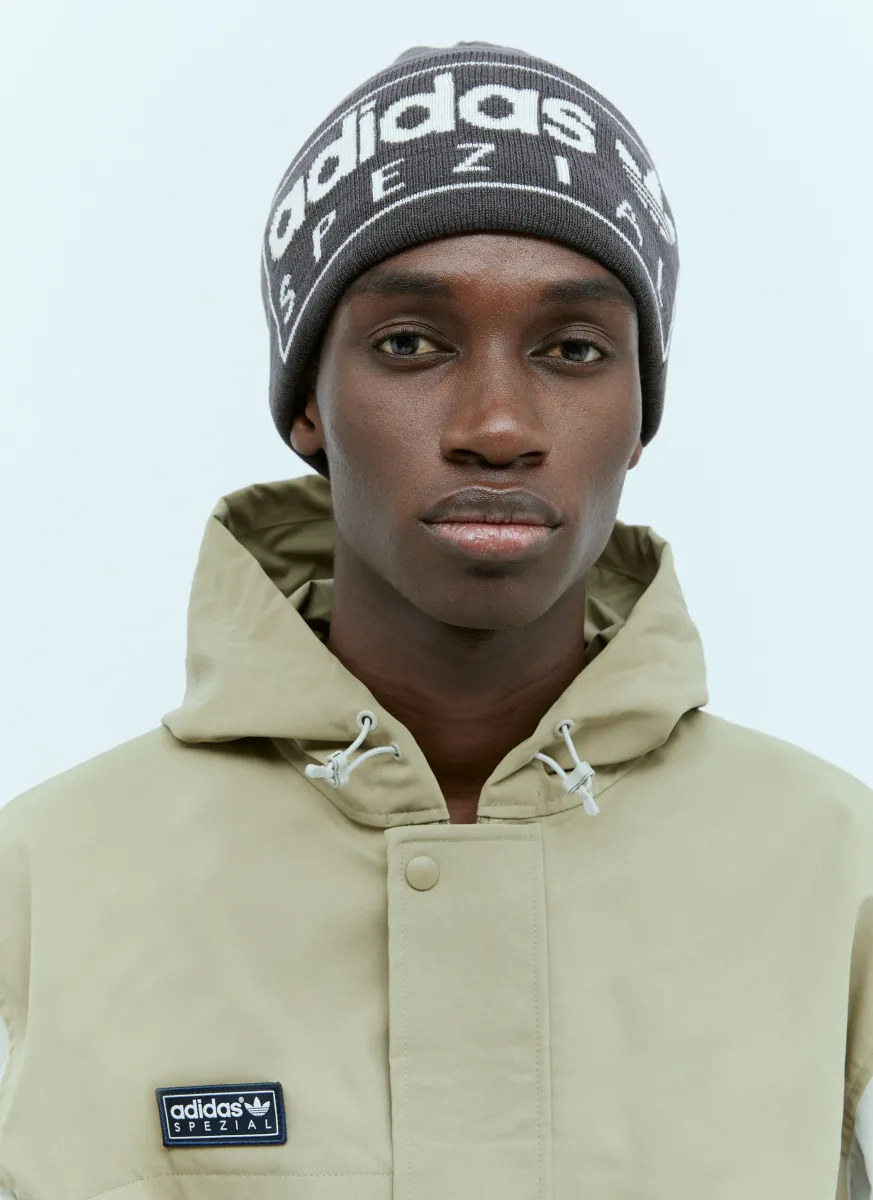 Logo Jacquard Beanie Hat