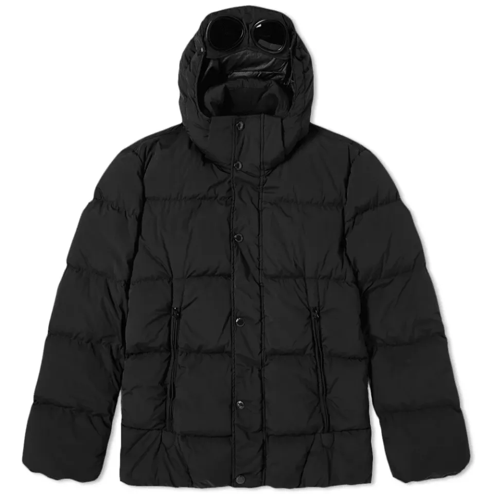 Garment Dyed Nycra Down Goggle Jacket