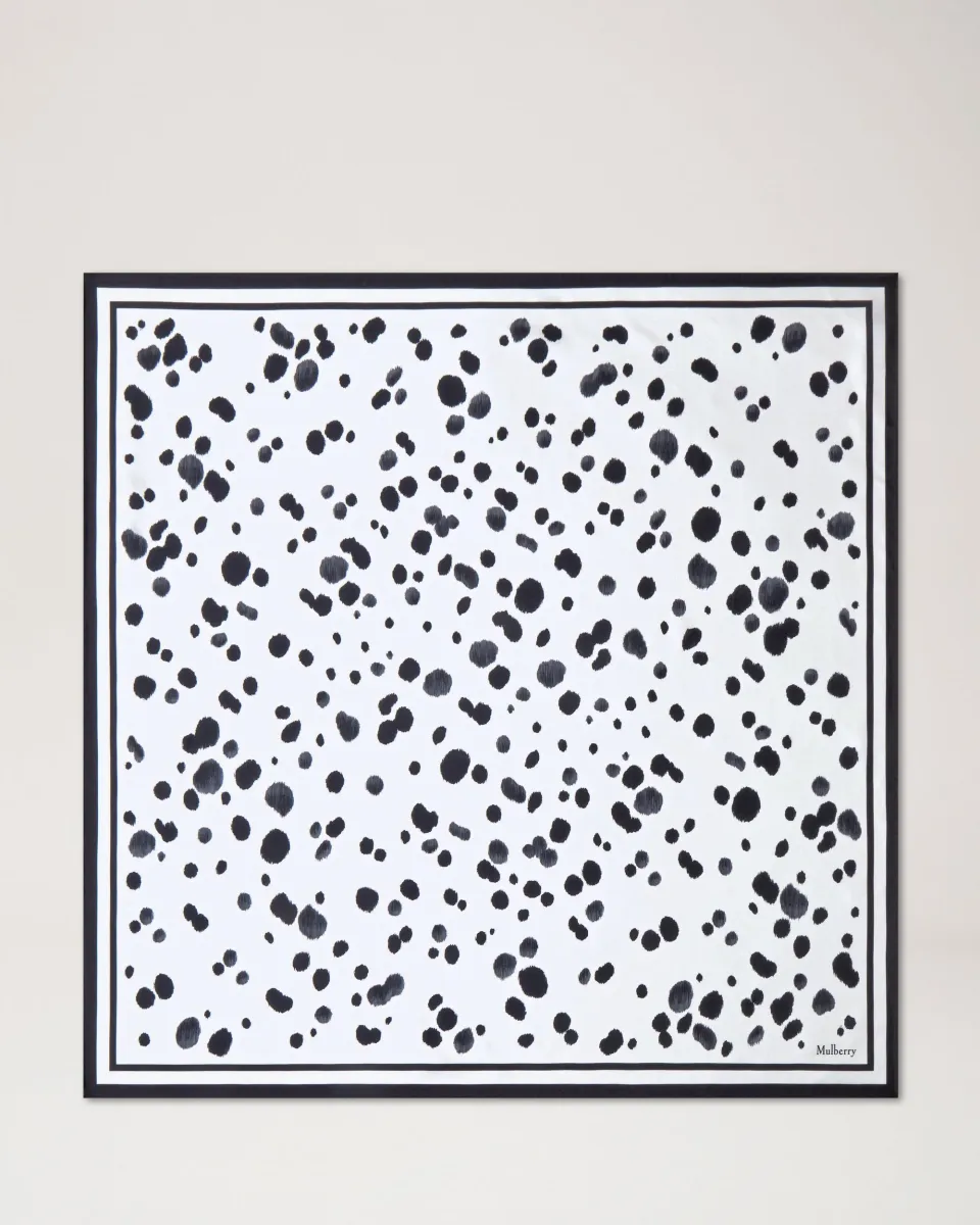 Large Square Scarf - Dalmatian