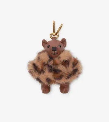 Thomas Bear Charm in Hazel brown