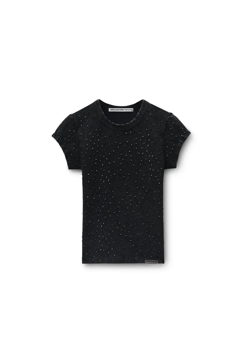 Crystal Hotfix Baby Tee