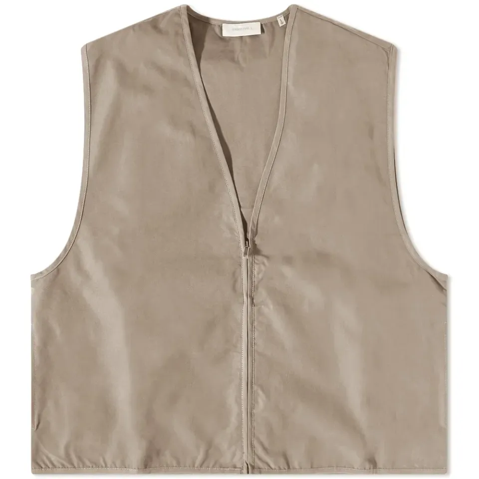 Woven Twill Vest