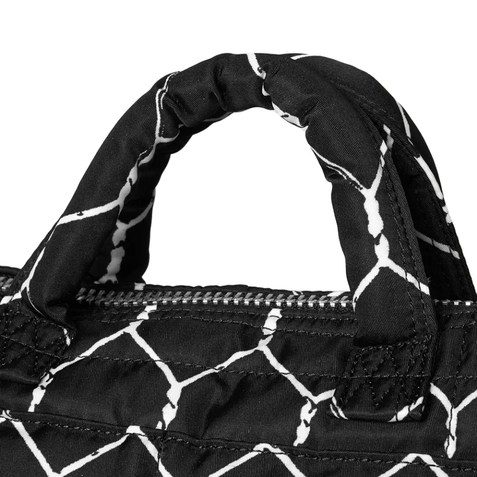 Fence Print Helmet Bag