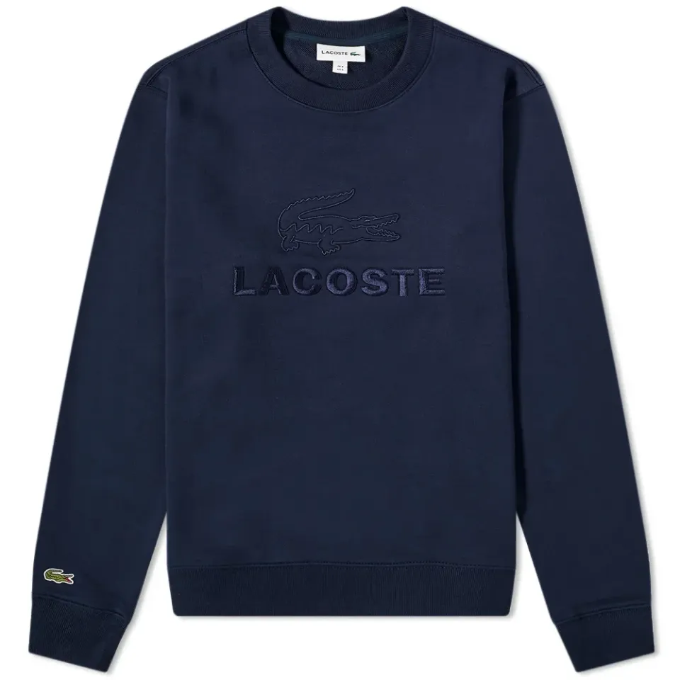 Embroidered Logo Crew Sweat