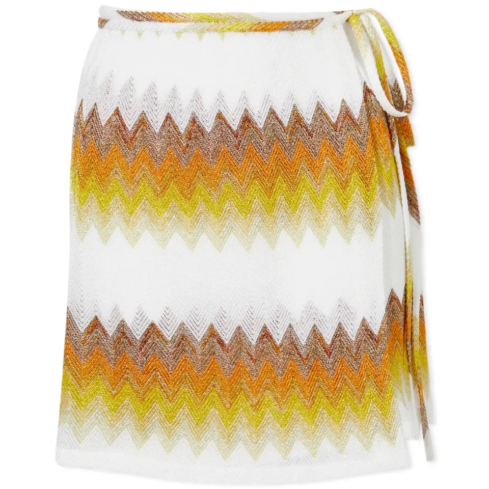 Chevron Mini Skirt