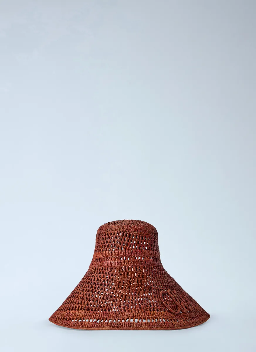Raffia Capeline Hat