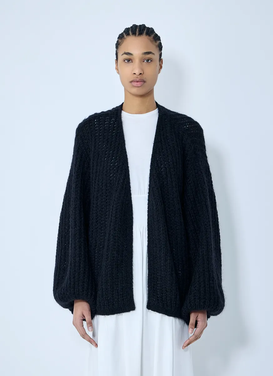 Puffed Cardigan