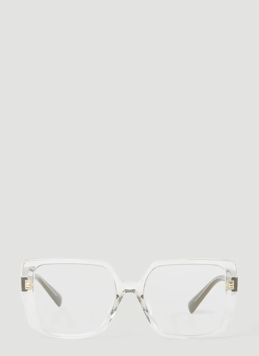 Oversized Square Frame Glasses