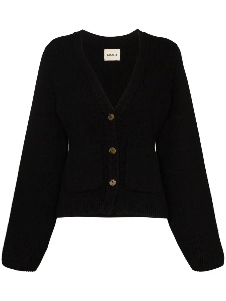 Scarlet Cashmere Cardigan Black