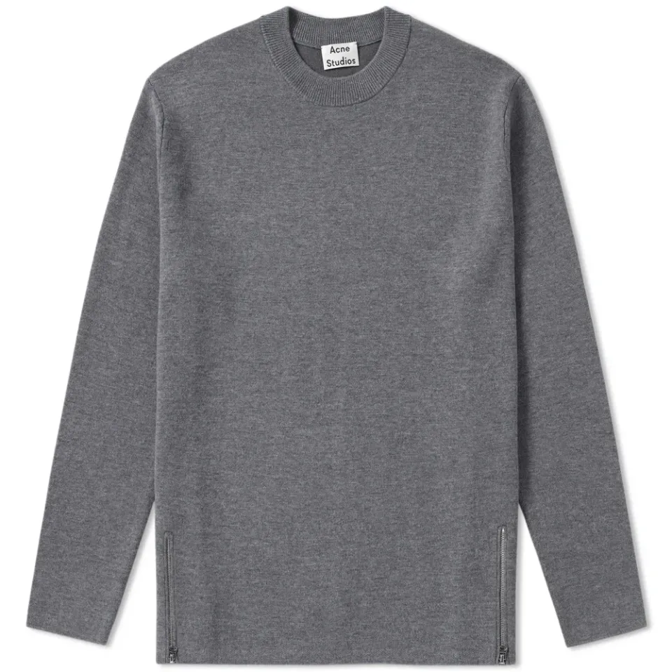 Kicha Zip Crew Knit