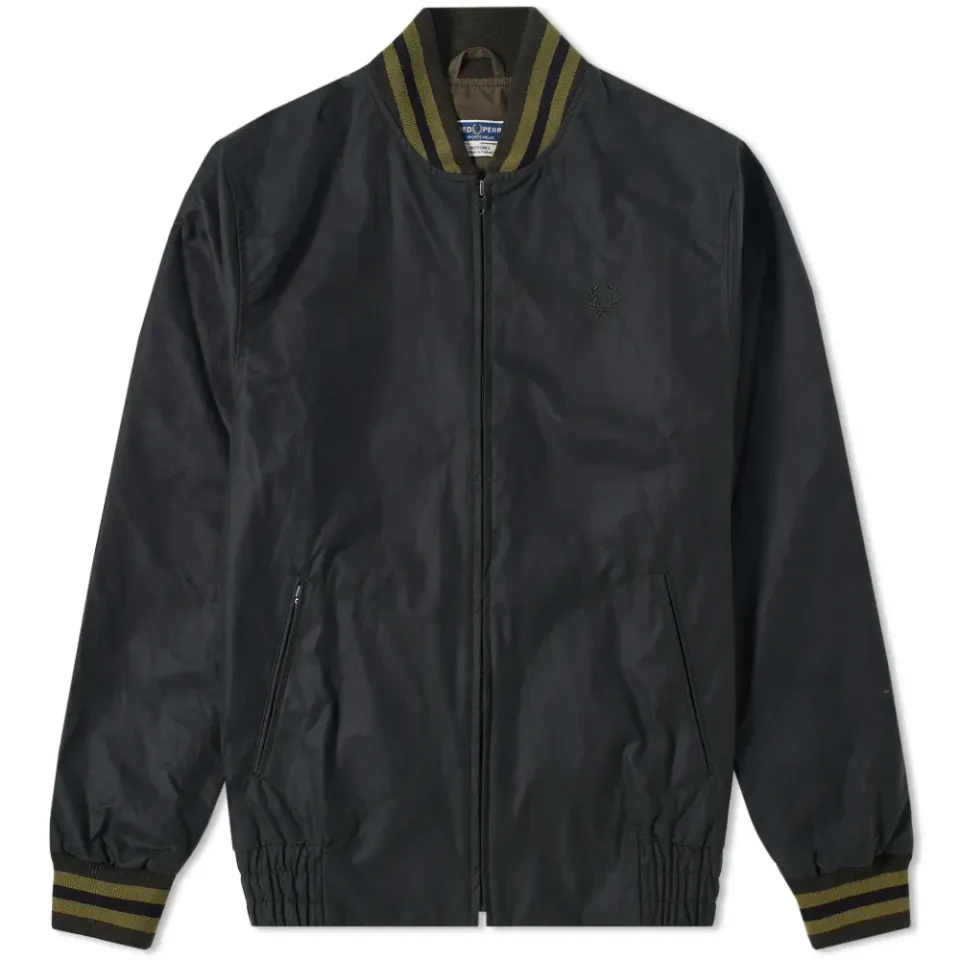 Fred Perry Made in England Original Waxed Tennis Bomber Jacket