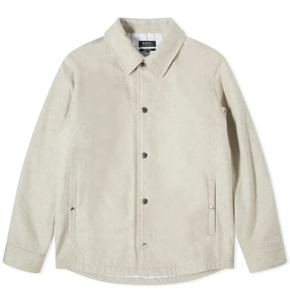 A.P.C. Alan Recycled Wool Overshirt