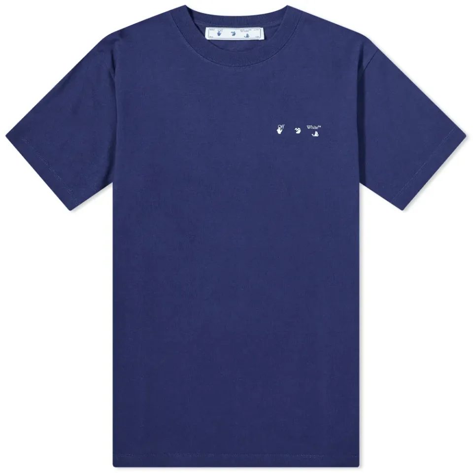 Slim Cut Sew Arrow Logo T-Shirt