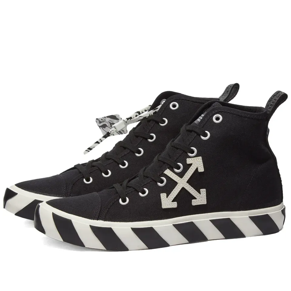 Mid Top Vulcanized Canvas Sneaker