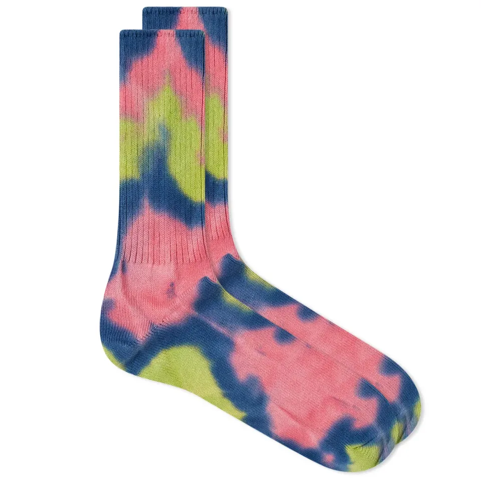 Tie Dye Crew Sock