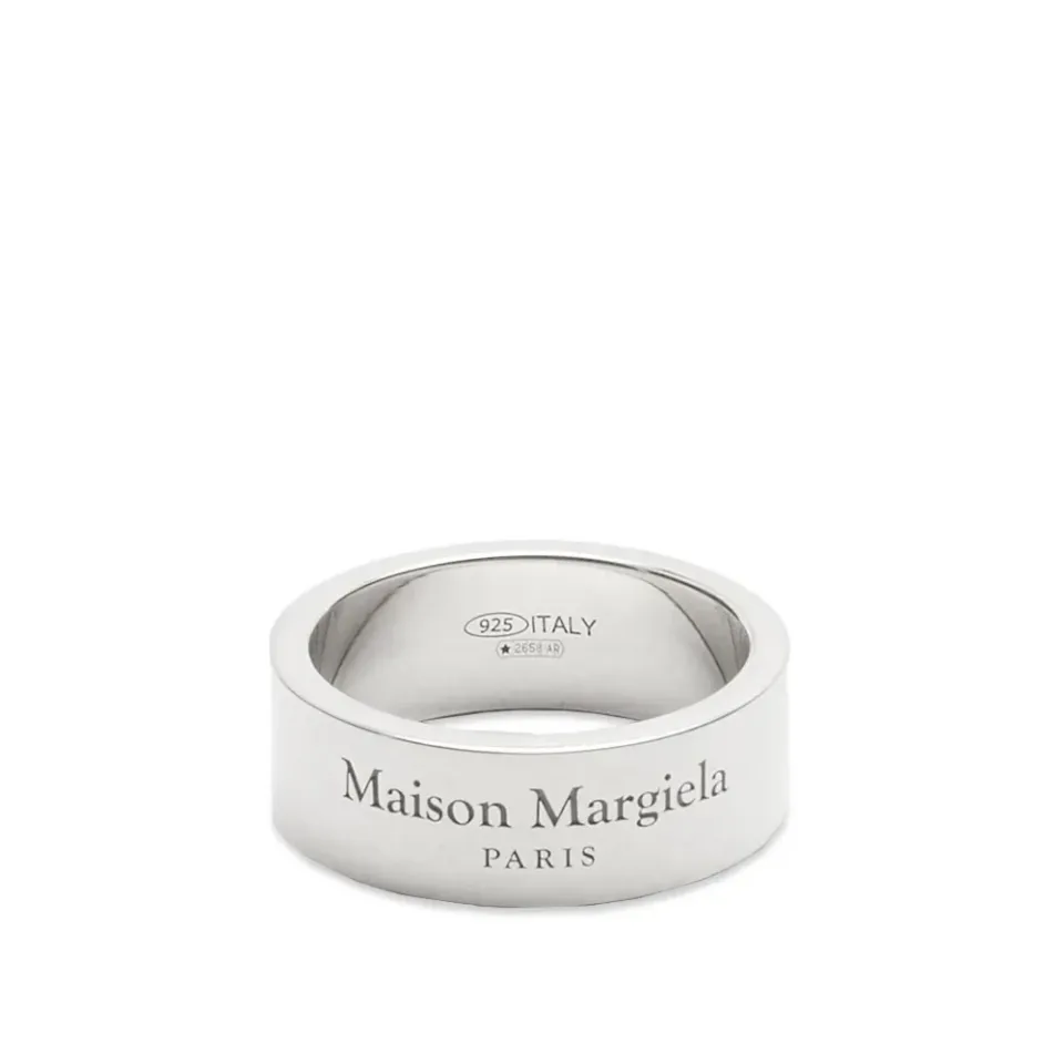 Text Logo Band Ring