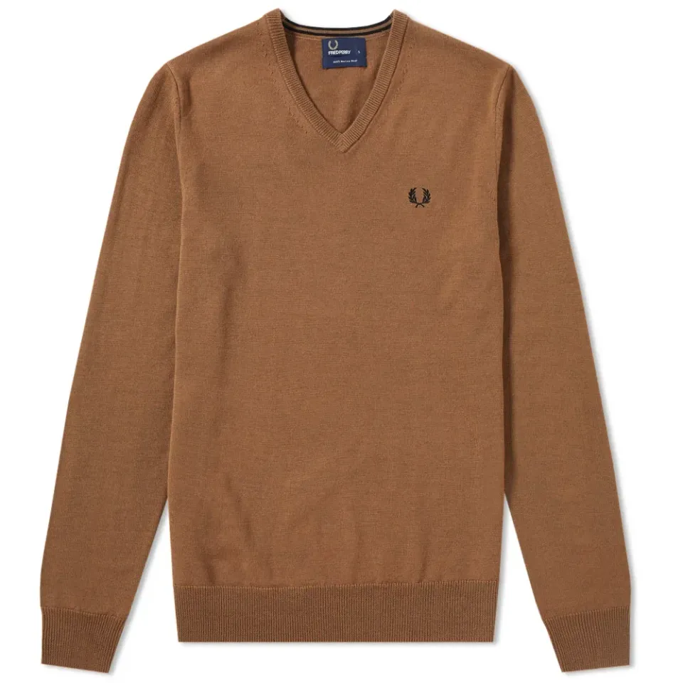 Fred Perry Classic V-Neck Knit