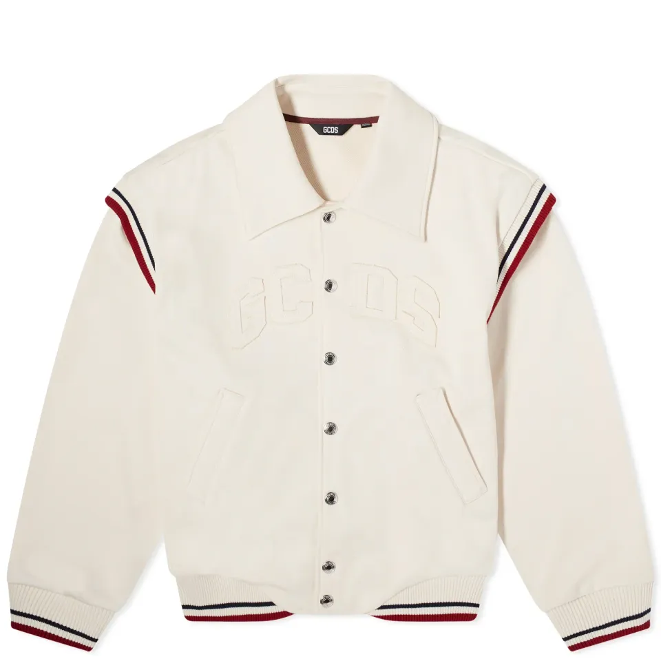 Jersey Logo Bomber Jacket