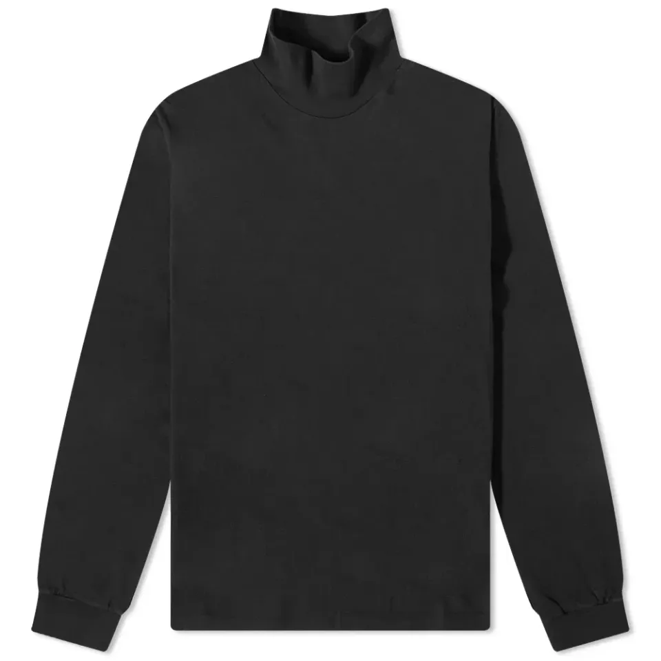 Long Sleeve Mock Neck T-Shirt