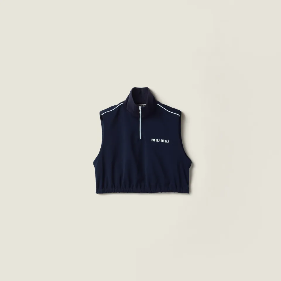 Technical jersey top
