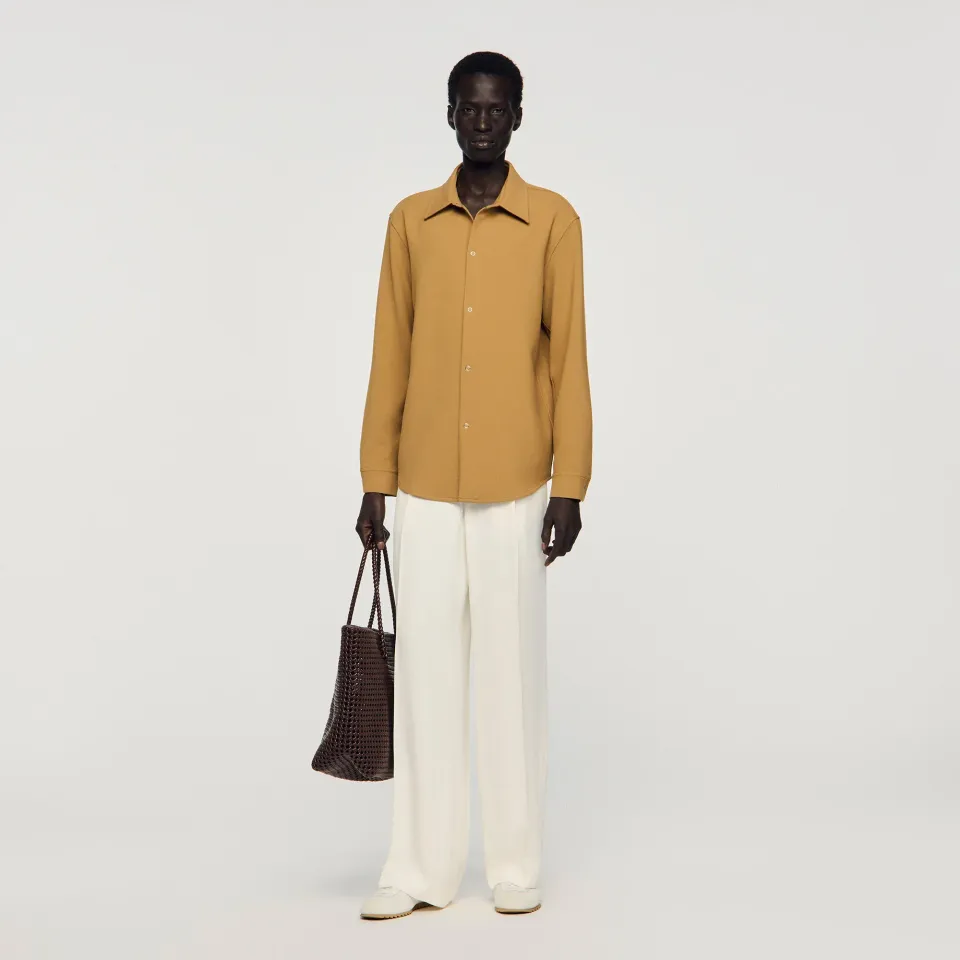 Long-sleeved jersey shirt