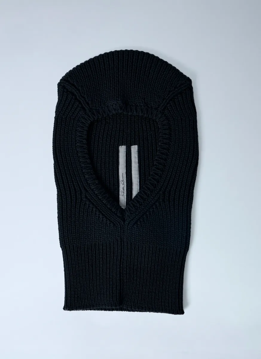 Ribbed Knit Balaclava
