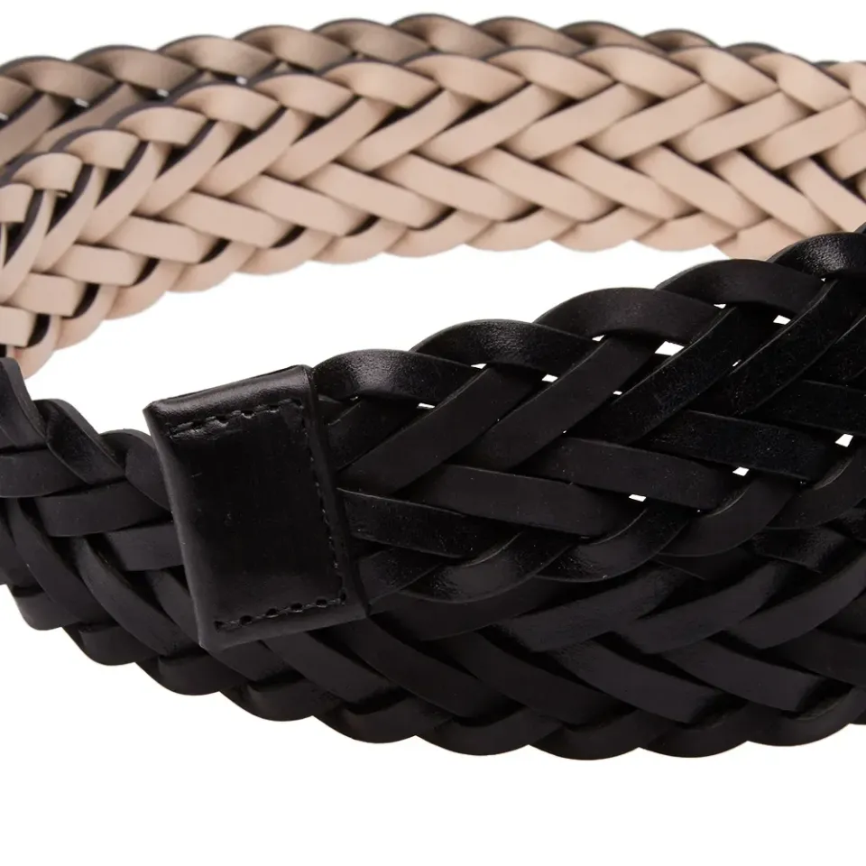 Woven Leather Belt