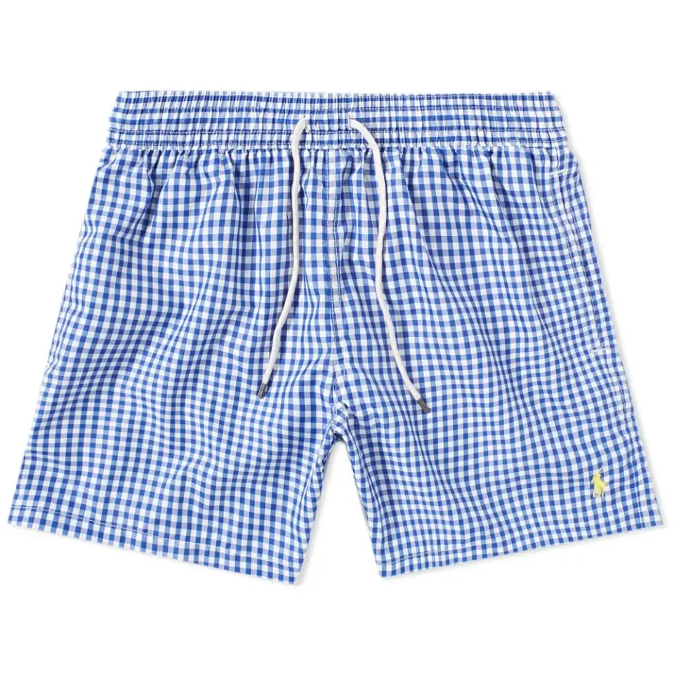 Gingham Traveller Swim Short