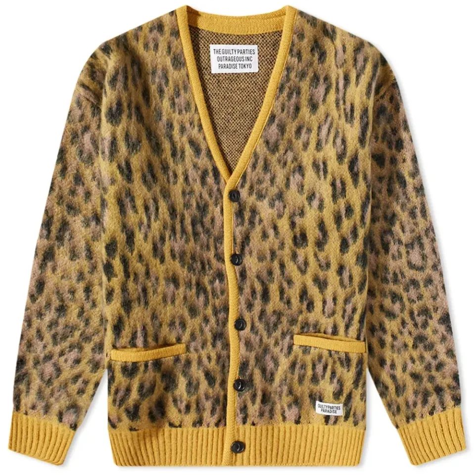Type 1 Leopard Mohair Cardigan