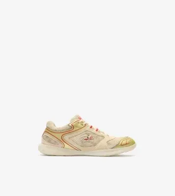 Check Matrix Sport Sneakers in Gold/clam beige